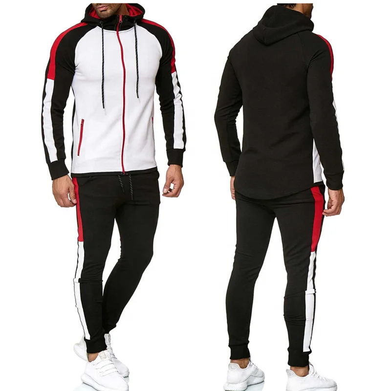 

ASSUN custom new stylish hooded athletic bulk tracksuits plus size sweatsuit sets jogging suit active wear manufacturer, Accept custom made color