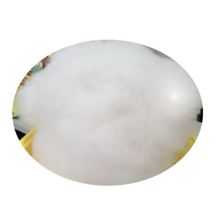 pillow filling material polyester staple fiber flame retardant polyester stuffing