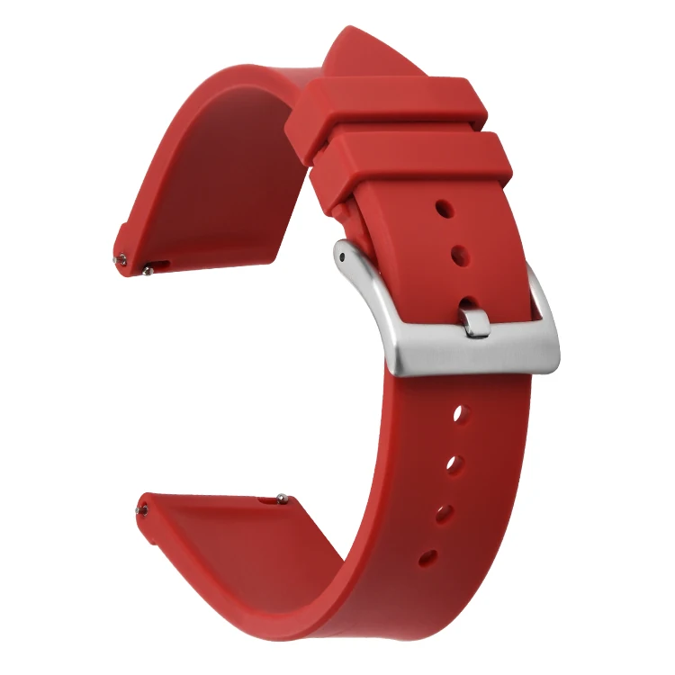 

Quick Release Soft Silicone Watch Band Strap Rubber Wrist Strap