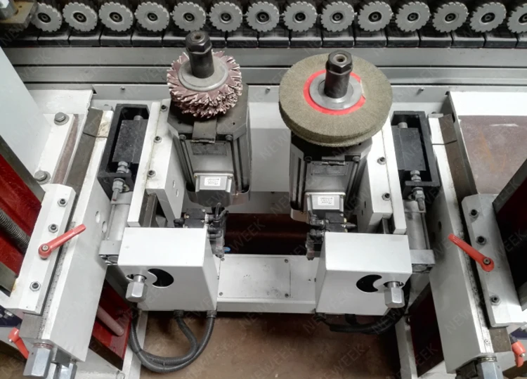 NEWEEK wood sanding machine abrasive belt sander straight line edge sander