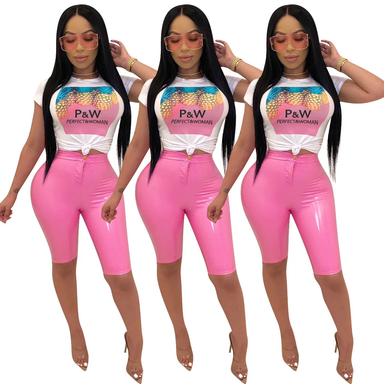 

JOFZ1412 womens graphic t shirt short sleeve white t shirt women