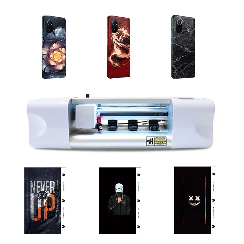 

JJT Mobilephones Screen Protection Cutter TPU Hydrogel Films Cutting plotter Cutting Machine