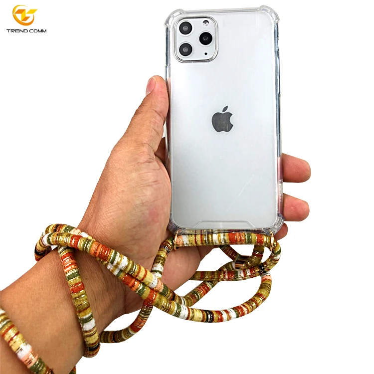 

Bumper Camera Protection Clear Acrylic TPU Phone Case For iPhone 11