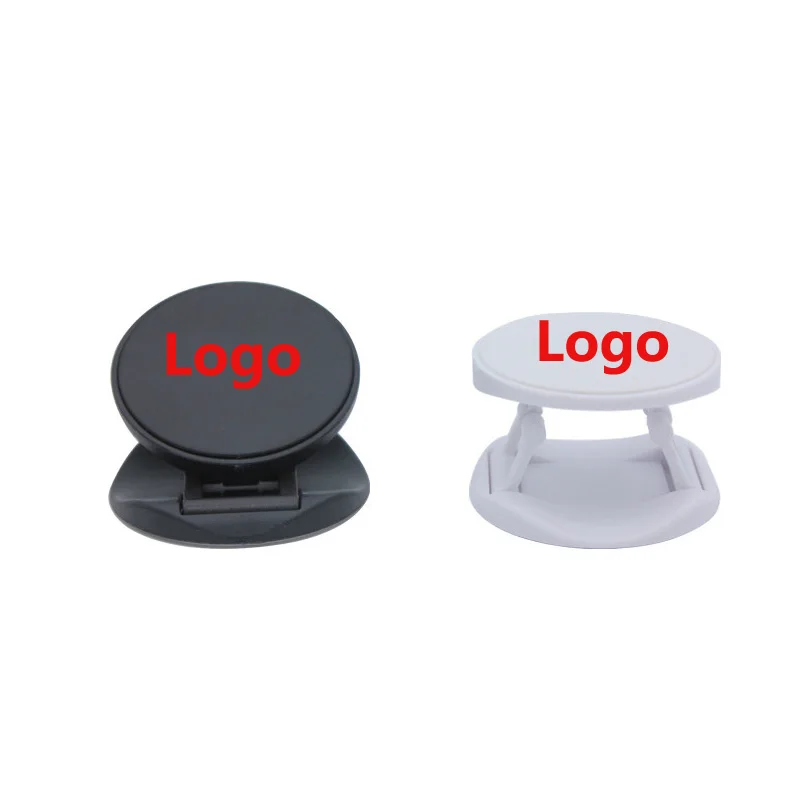 

Custom Product Printing Logo round Expanding Stand Grip Finger Ring Holder Mobile Phone Folding Bracket For All smartPhone, Black,white