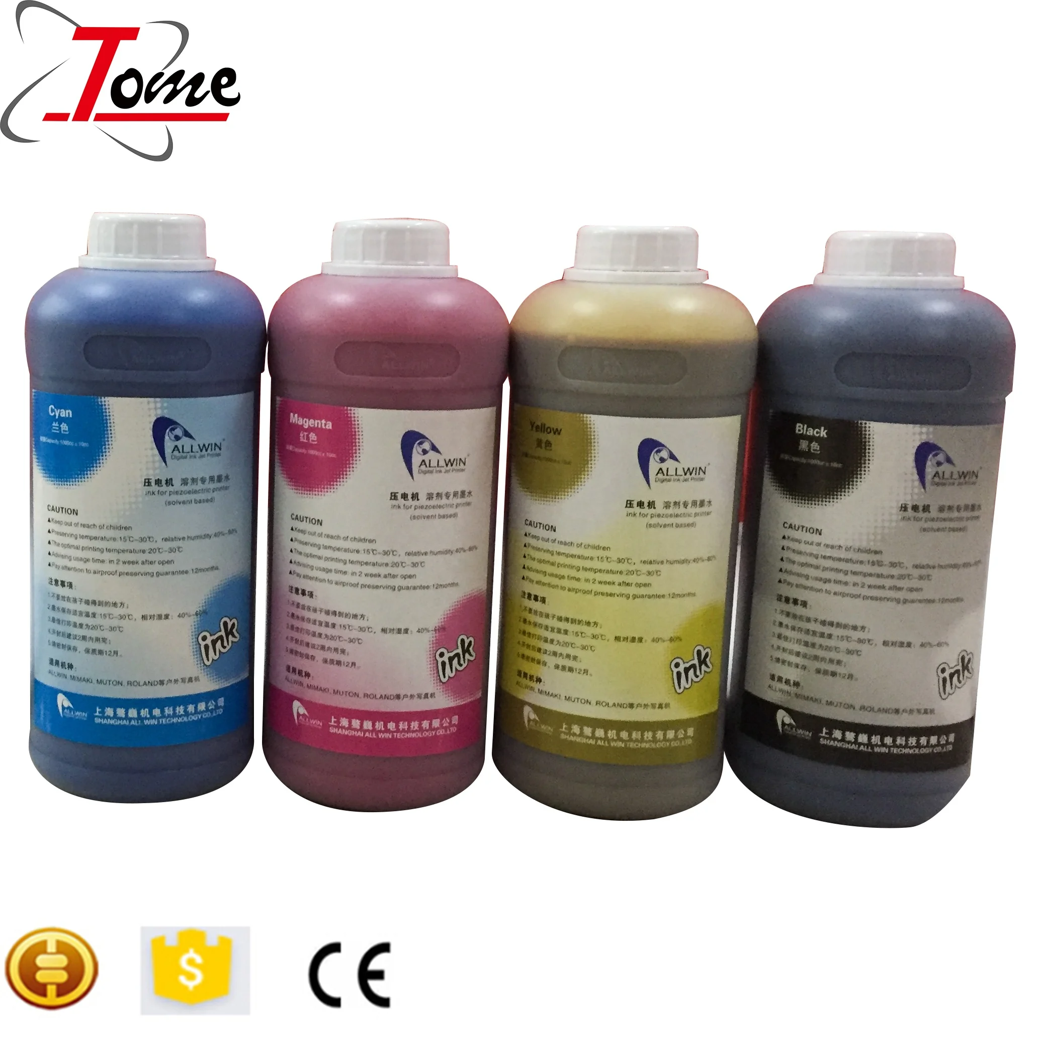 

Allwin original inkjet eco solvent ink indoor outdoor for dx7 dx5 xp600 head manufacturer in china