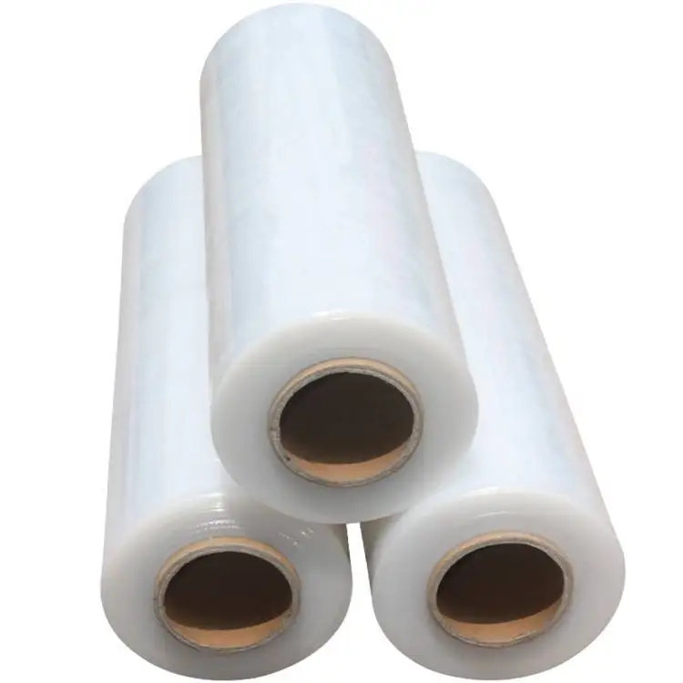 Soft Machine Grade PE Stretch Film for Pallet Wrapping Clear Polyethylene Shrink Wrapping Film