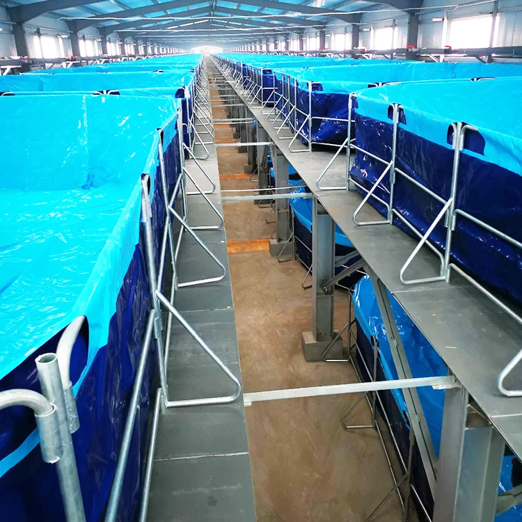 

2022 Anti-leaking 10000L modern indoor fish farming equipment outdoor heavy duty fish farm tank aquaculture