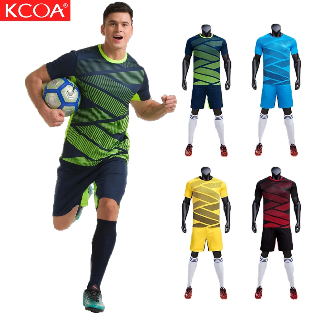 

2019 New Arrival Cheap Price 100% Polyester Custom Number Soccer Set Soccer Wear
