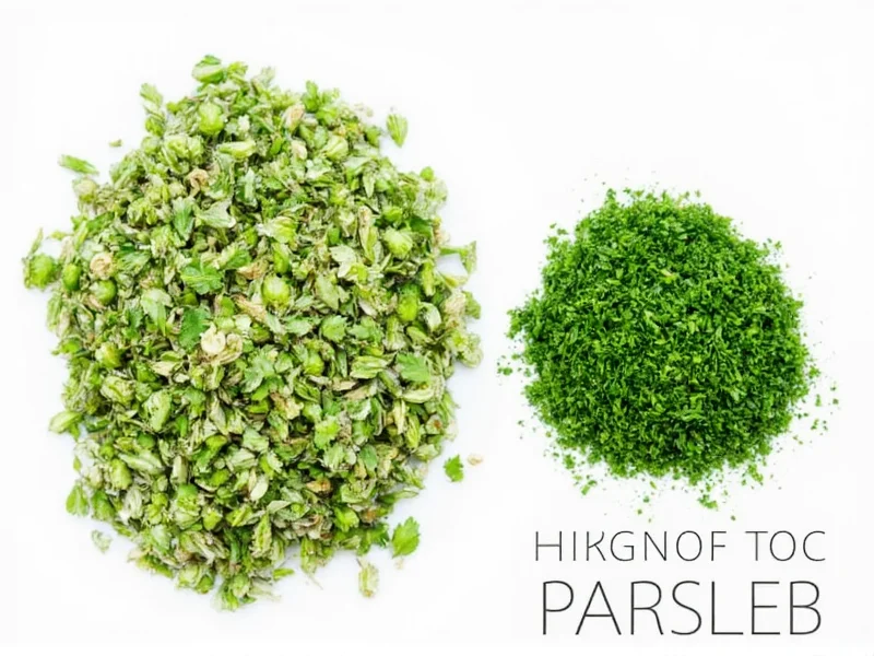 How Much Dried Parsley Equals 1/2 Cup Fresh: Exact Conversion
