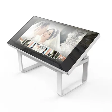 

High Quality Capacitive Type digital table standee digital signage touch screen kiosk