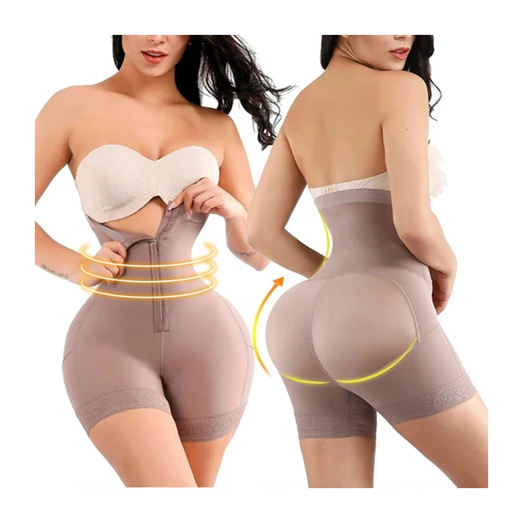 

Breathable Plus Size Underwear Seamless Waist Shaper Compression Women Butt Lifter Body Shaper