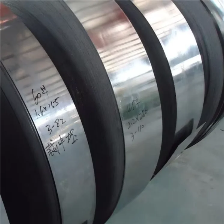 High Carbon S60C C75s Ck67 65mn C67s Hardened and Tempered Spring Steel Strip 0.5mm 0.6mm
