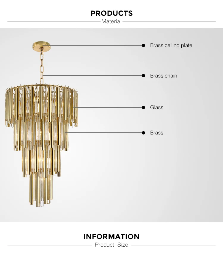 waterfall brass and crystal lighting fixture chandeliers