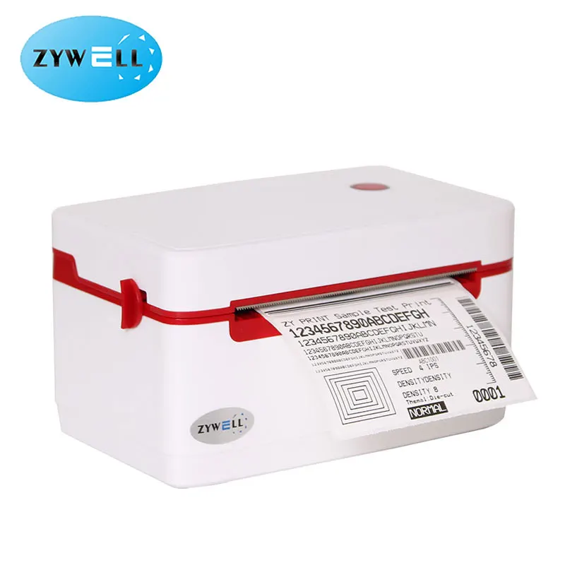 

203dpi thermal label printer 1d 2d barcode logo picture package shipping waybill printing printers zy909