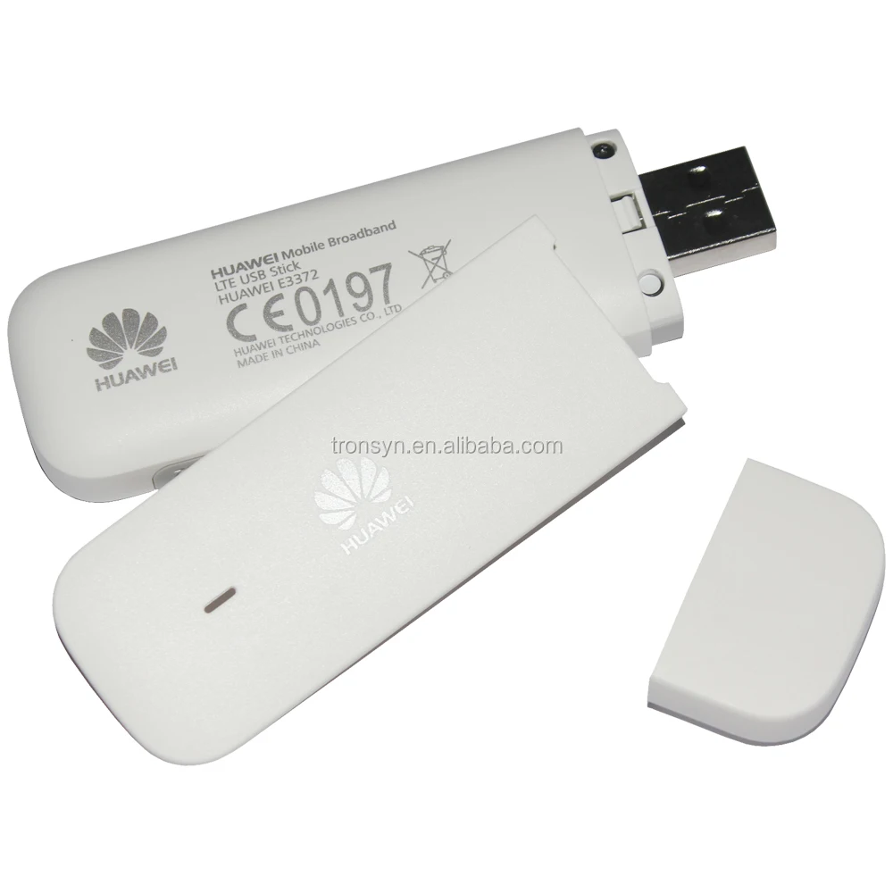 

CAT4 HUAWEI E3372 E3372H-320 150Mbps LTE USB Modem 4G With Dual Antenna Port Support All Band For HUAWEI, White,black