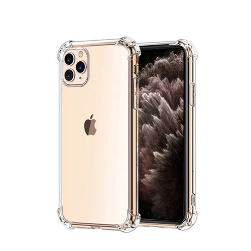 

For iPhone 11 Case 1.5mm High Clear Cover Clear Tpu Transparent Cellphone Cell Phone Case Phone Cases for i Phone 7 8 x XR Xs, Colors optional