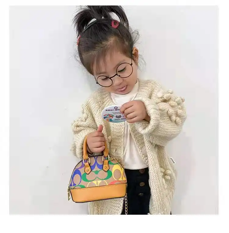 

2021 Bolsas Bolso Mini One-shoulder Diagonal Bag 2-8 Years Old Girl Cute Bag Fashion Small Bag