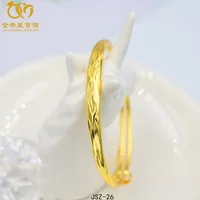 

jinxiuxing 2019 New Design 24k gold bangle fashion ladies jewelry factory wholesale bracelet