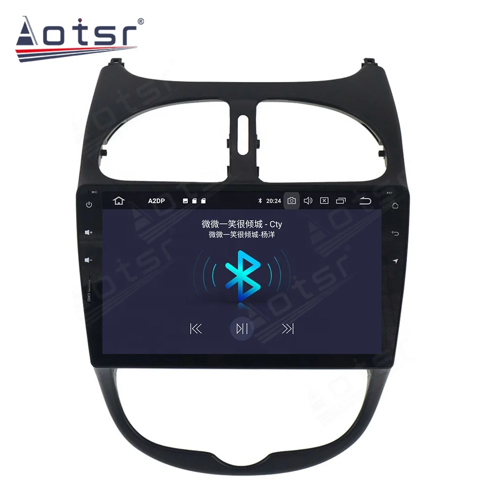

Android 10 DSP For Peugeot 206 2000-2016 Car Multimedia Radio Player Stereo Screen Audio Navi head unit