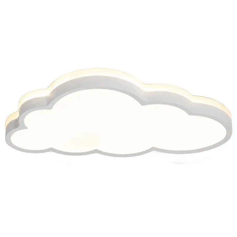 Cute cloud design blue acrylic LED ceiling light for kids room