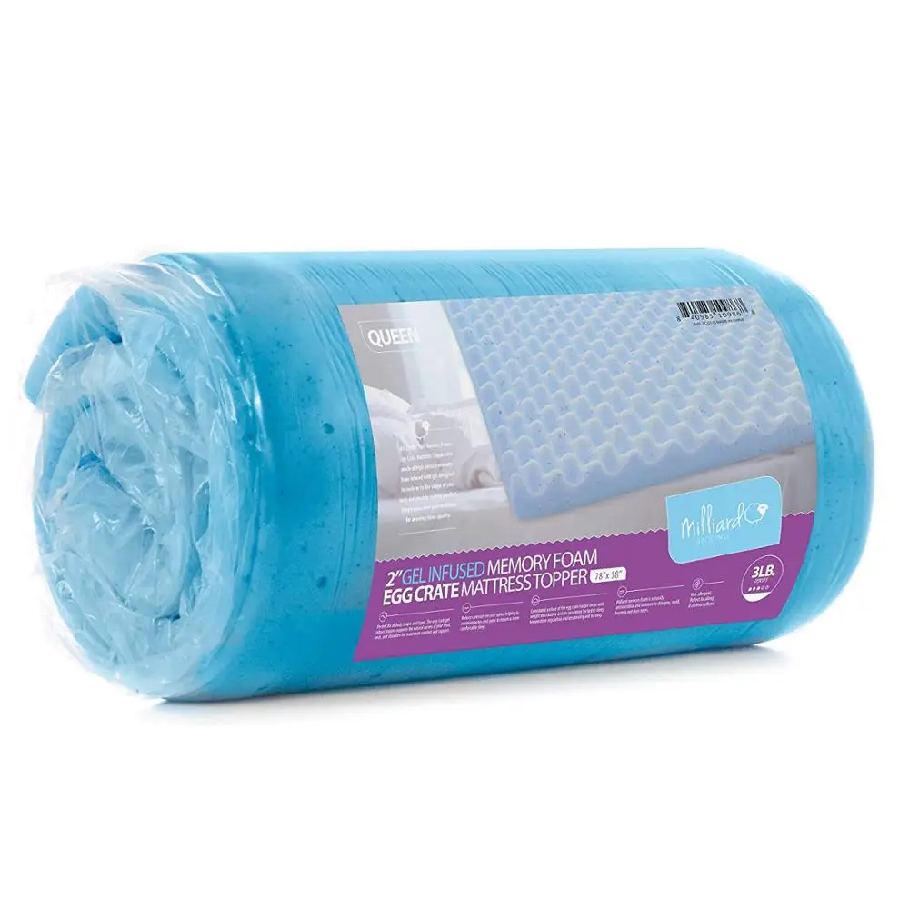 Cooling Gel Infused Memory Foam Mattress Topper Buy Foam Mattress