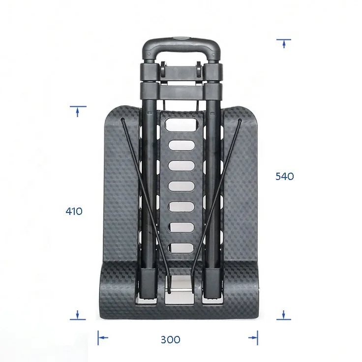 
Mini steel collapsible telescopic handle folding portable lightweight compact shopping retractable luggage hand trolley cart 