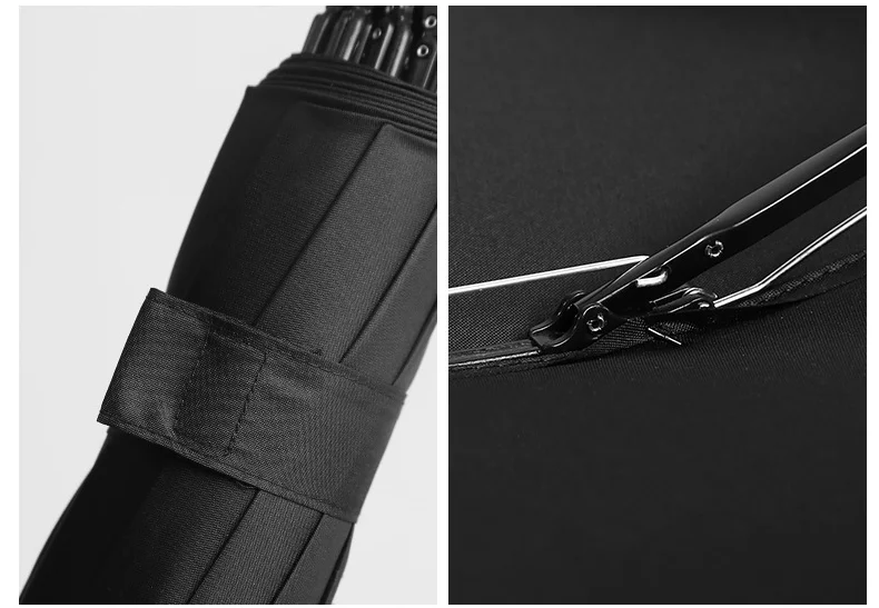 
Business gifts 3 fold Reverse Reflective light Automatic umbrella with Customer logo printing 