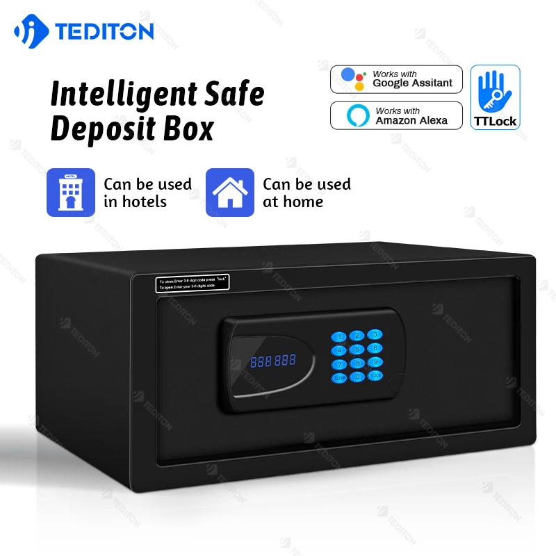 

Cashbox app hotel room safe box electronic digital lock good quality hotel safe box