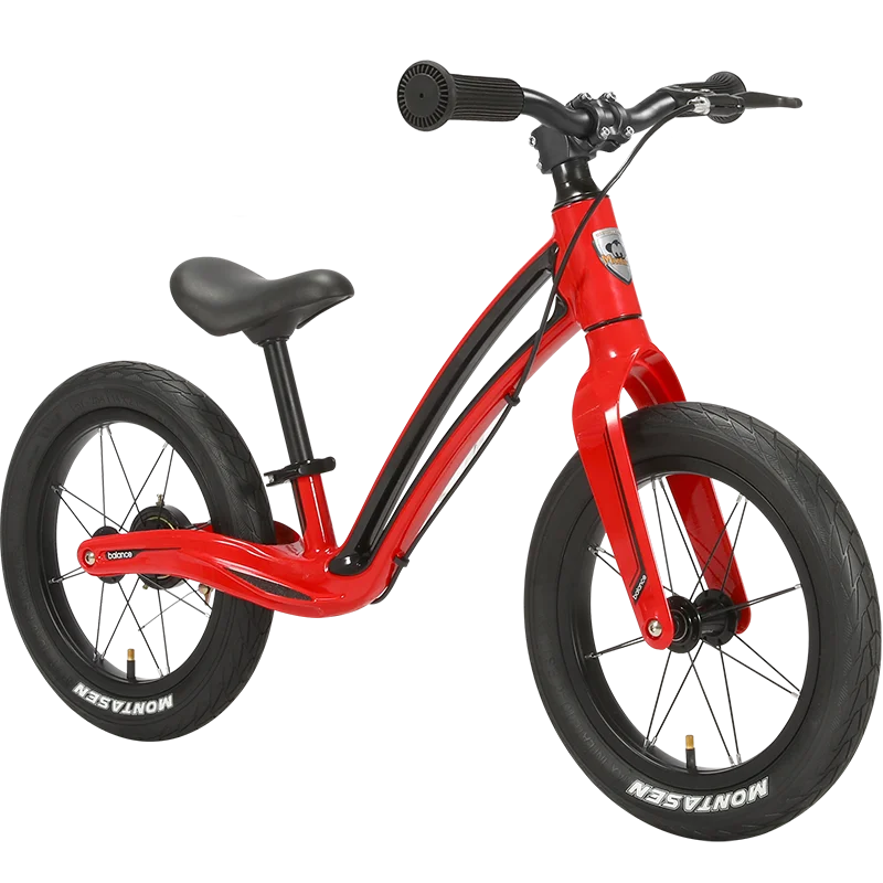 

2020 New Arrival Kids Balance Bike 14 inch Magnesium Alloy Frame Balance Bike Running Bike for Kids, Red white yellow black
