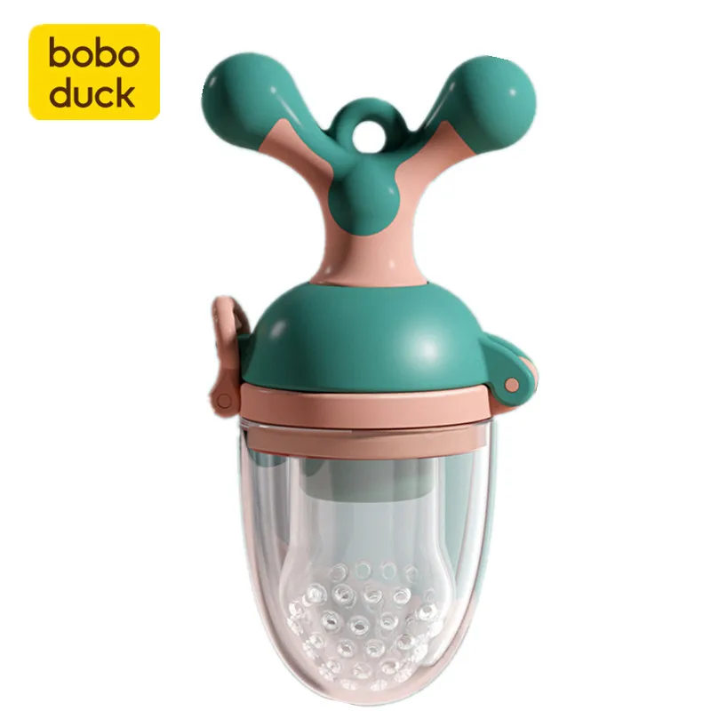

Boboduck Portable Healthy Baby Fresh Food Feeder Pacifier