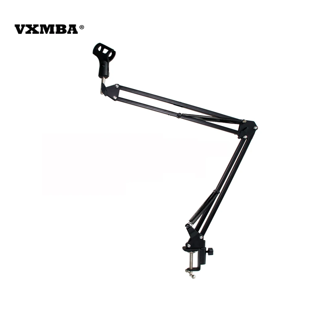 

Professional 35 Bracket Adjustable Suspension Arm Folding Microphone Stand, Black