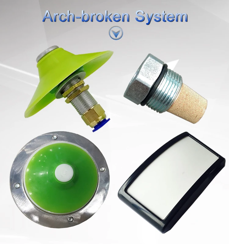 Small Vibrating Bin Aerator Pad For Cement Silo Liquidity Vb15 Cement