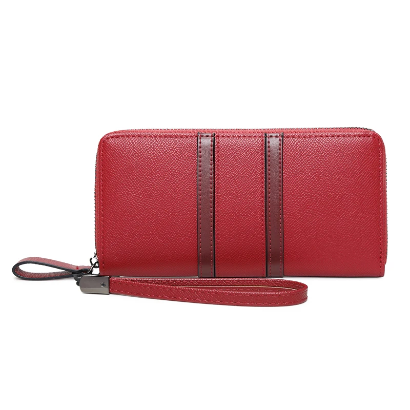 

MIYIN OEM Zipper Long Clutch Wallet Fashion Multi-card Card Holder purses PU Leather Wallet Women Wholesale