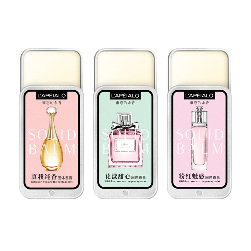 

Fragrance Balm Cream Wax Scent Women's Mini Solid State Fragrance Solid Perfume eau de parfum