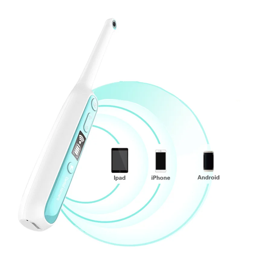 

Hot sale Wifi Wireless 8 LEDS Portable IP67 Water Proof USB Charger Dental Intraoral Camera