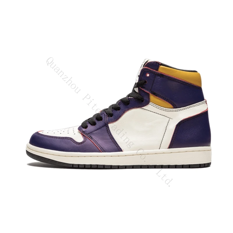 

Jardon 1 Retro High OG 'LA to Chicago' men's women's fashion casual sports basketball running zapatillas shoes sneaker