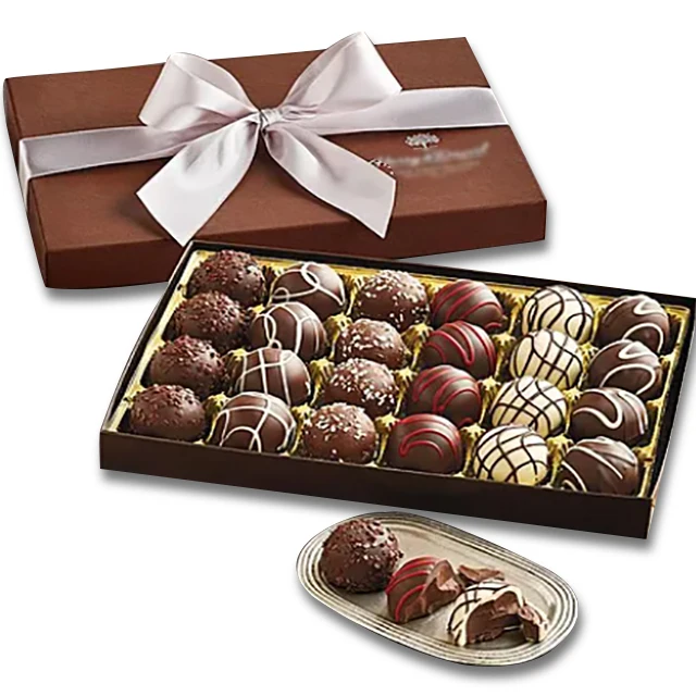 

For holiday gift hot sale chocolate packing boxchocolate gift explosion box wit box with grid and divider gift chocolate boxes