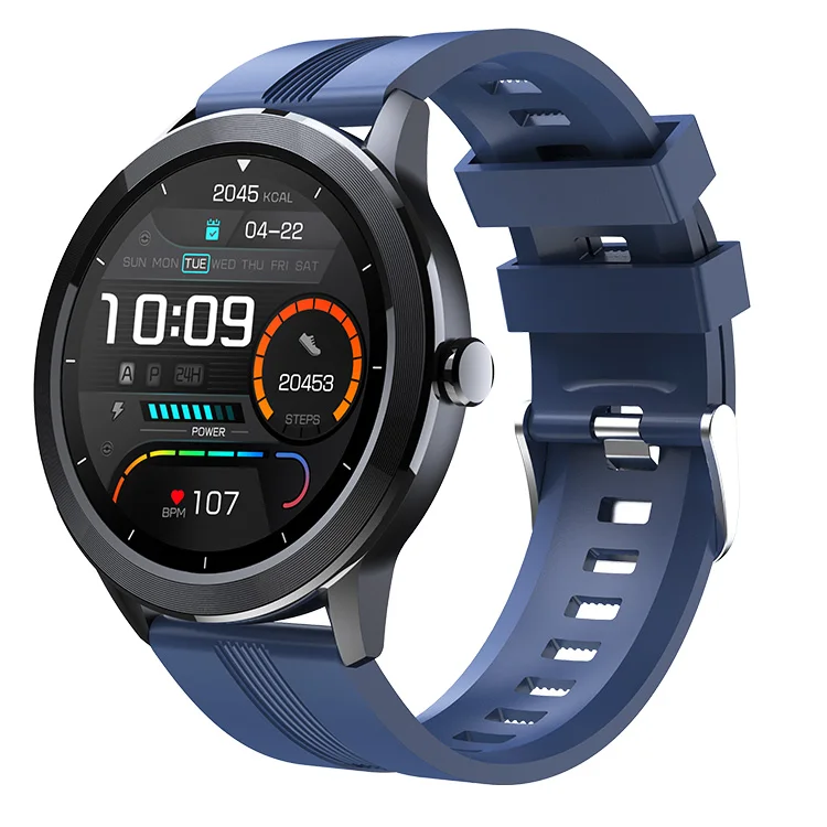 

New fashion DM03 round smartwatch heart rate fitness IP68 waterproof for woman man for android phone apple iphone IOS
