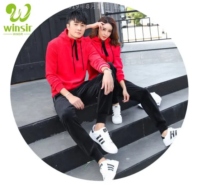 

Wholesales Casual Fleece Polyester Sports Athletic Gym Wear Joggers Sweatsuit Slim Fit Mens Velour Tracksuit For Men Winter