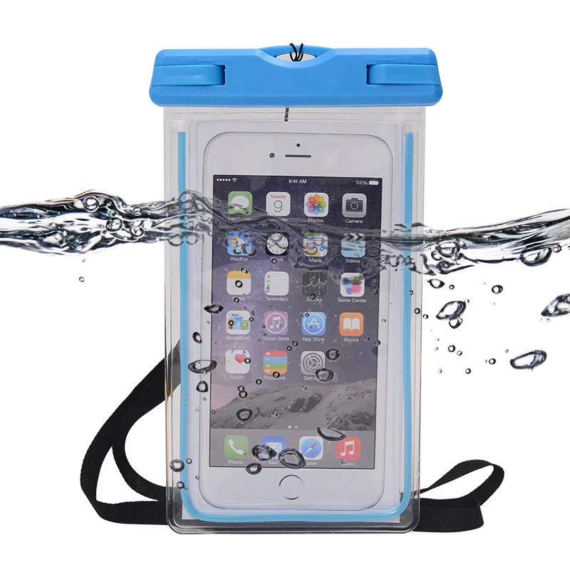 

Water Proof Phone Pouch Cover Pouch Waterproof Phone Cell Bag Universal Waterproof Phone Case Apple Iphones, Various color