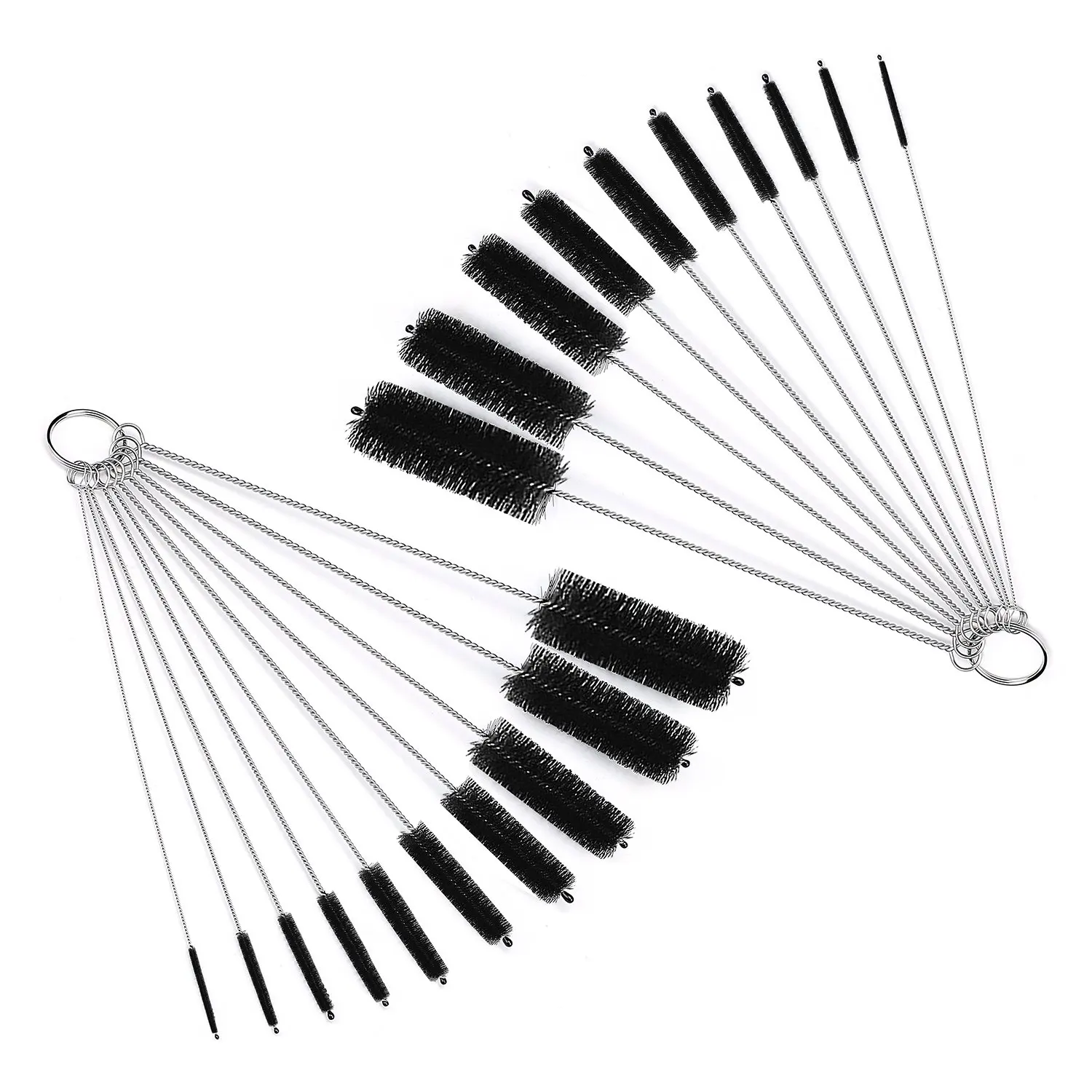 

10PCS Nylon Tube Brush Drinking straw keyboard Cleaning Stainless Steel Straw Cleaning Brush