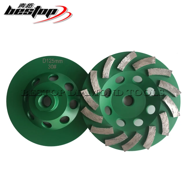 American Quality D125mm Diamond Cup Wheel with 12 Diamond Segment OEM Customized Support