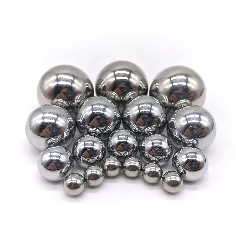

Solid stainless steel ball