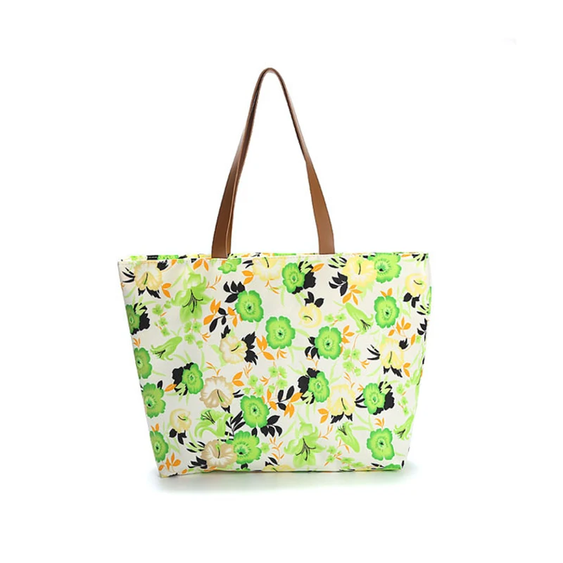

China Manufactured Flower Printing Polyester Promotional Bag