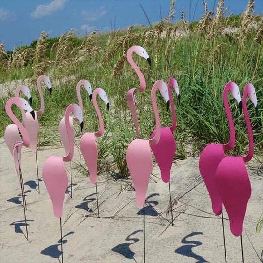 

Flamingo Beach Backyard Creative Party Decoration SWIRL BIRD Swirl Bird