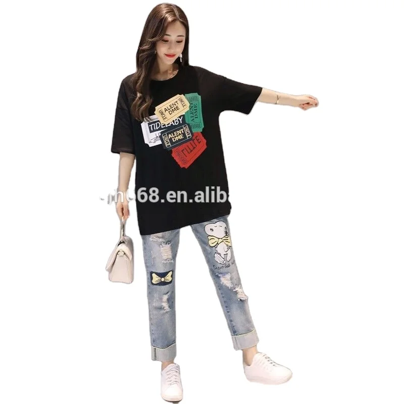 

Hot selling high quality cotton women's summer short sleeve t-shirts graphic printed t shirts, White
