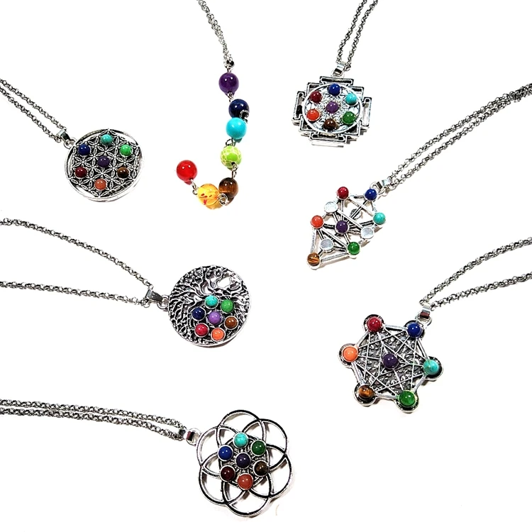 

Well-welcomed Wholesale Supplier Crystal Pendant Reiki Healing For Women Jewerly Gift