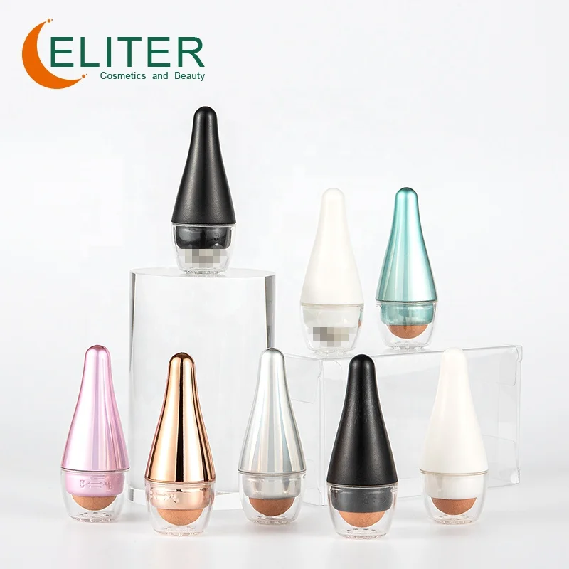 

In Stock Reusable Non Damaging Makeup Minerals to Shrink Pores Face Treatment Massage Tools Volcanic Stone Oil-Absorbing Roller, Customized color