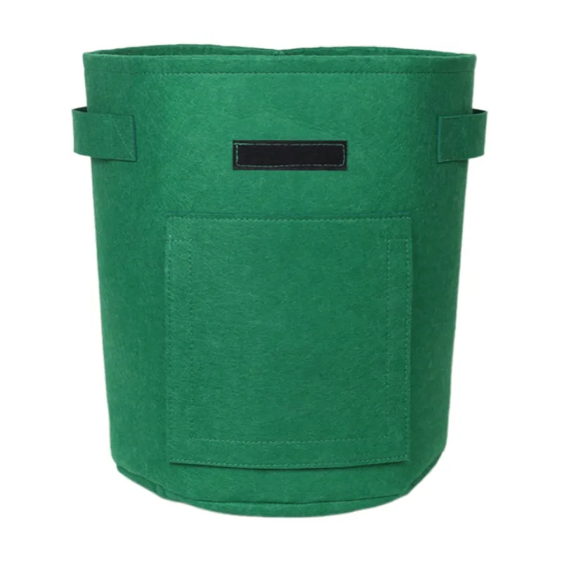 

3/5/7/10/15/20/25Gallon cute Non-Woven Nursery Cheap Felt Grow plant Bags, 40 colors , or custom