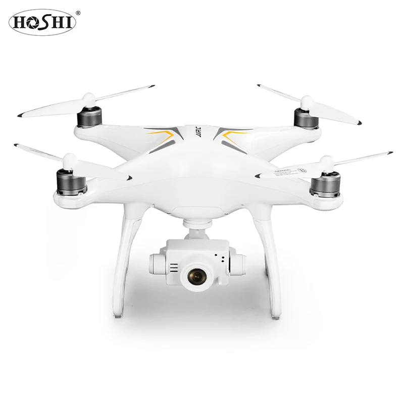 

HOSHI 2020 JJRC X6 Aircus GPS Drone with 5G 4K Camera Brushless Follow Me Selfie Drone RC Quadcopter GPS self-stabilizing gimbal, White